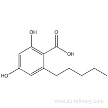 beta-Resorcyclic acid, 6-pentyl- CAS 491-72-5